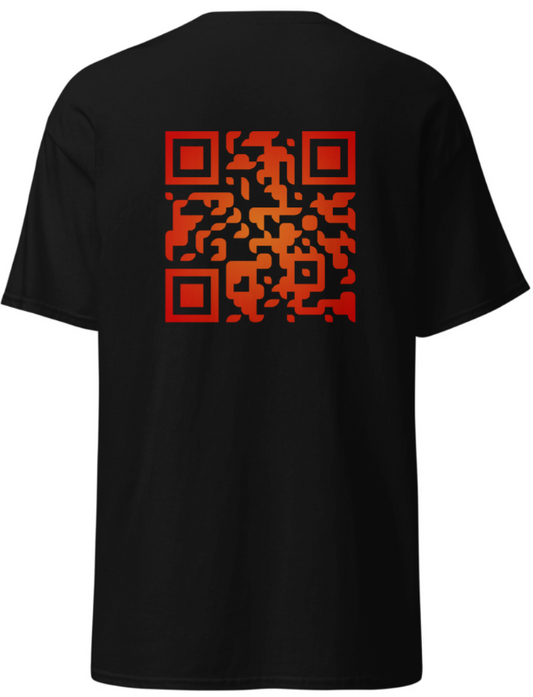 FireBall  T-Shirt QR Code Oversize Unisex
