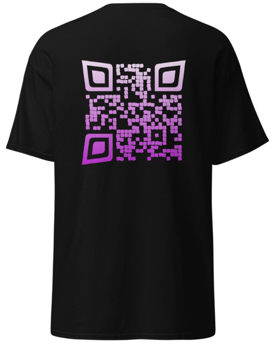 CyberPunk  T-Shirt QR Code Oversize Unisex